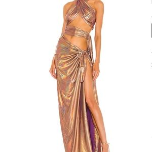 Revolve x Bronx and Banco Cleopatra Neon Dress